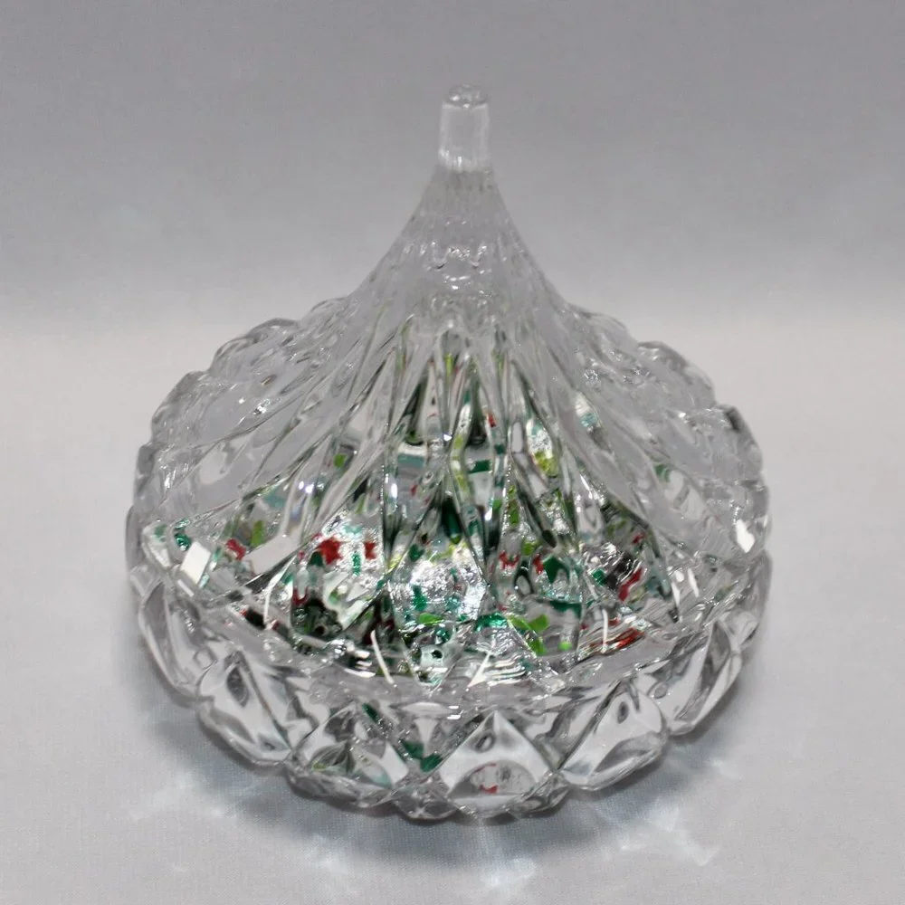 Hersheys Kisses Lead Crystal Candy Dish - Picture 2 of 11